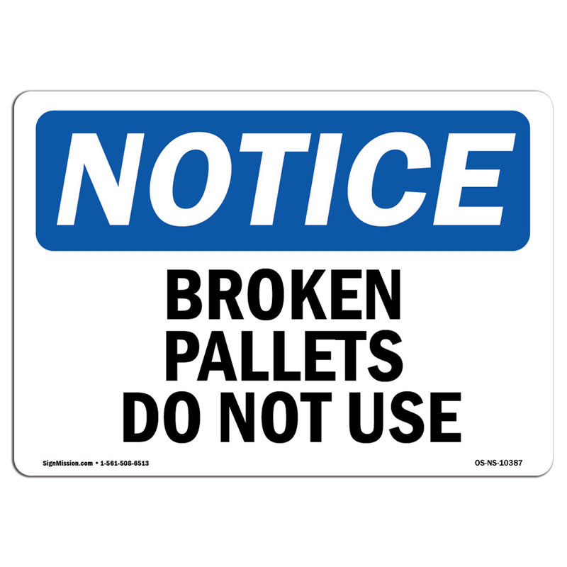 Panneau Broken Pallets