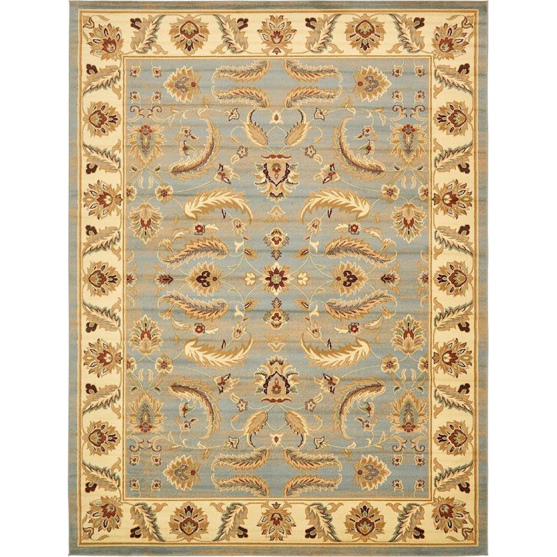 Tapis oriental beige Odyssey, Rectangle 8 pi x 10 pi