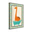 Reproduction d’art sur toile tendue « Rub A Dub Dino I » par June Erica-1817265536