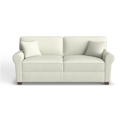 Shannon 76" Round Arm Sofa Bed with Reversible Cushions by Craft