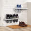 8 Pair Solid Wood Shoe Rack