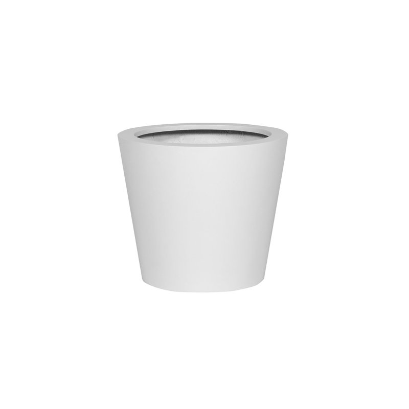 Seau TG, blanc mat
