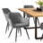 Bhagirath 31.5'' W 6-Person Rectangular Dining Set-1813835161-1837856875