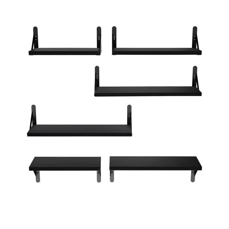 Floating Shelf, Black