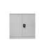 Hilliard Metal Storage Cabinet with Lock, 2 Doors,  1 Shelf Storage Cupboard for Files, Tools-35991060-35991057