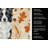 Blue Merle Border Collie Heirloom Fall Kitchen Towel-1218231005