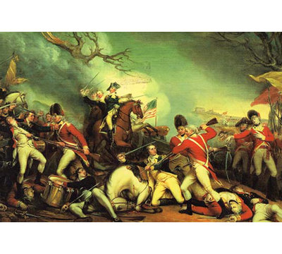 'Death of General Mercer' by John Trumbull Painting Print