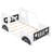 Twin Size Classic Car-Shaped Bed With Wheels, White - Pine Wood And For Bedroom Allure Car Stable Fascinate-470550487-470550486