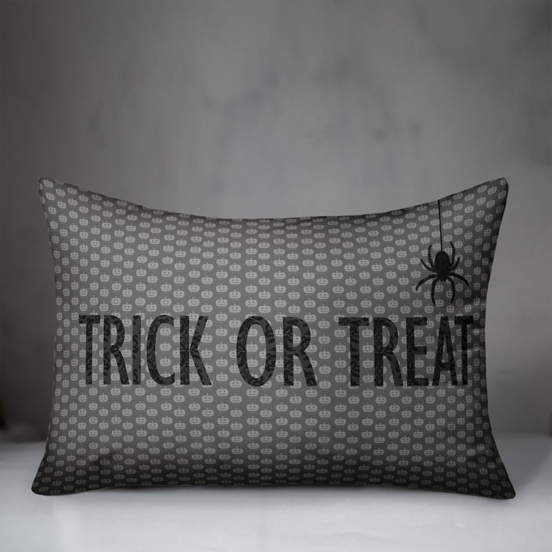 Coussin lombaire géométrique noir et blanc