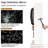 360° Rotating Full Length Floor Mirror With Coat Rack, Multifunctional Storage, Solid Rubberwood, White, 69"x14"-1901980949