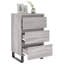 Airo 40cm W Iron Bedside Table-1166563587