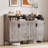Modern Shoe Storage Cabinet – 4-Tier Wooden Organizer with 3 Adjustable Shelves, Freestanding Hallway Entryway Cabinet-27545686