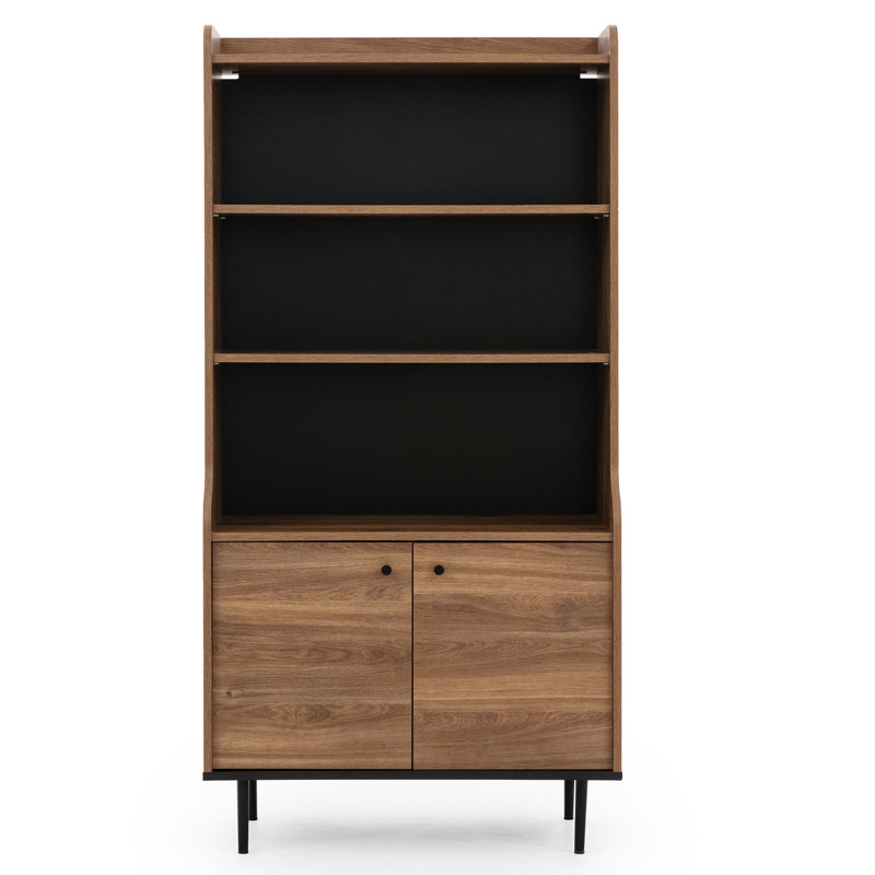 Lokey 160cm H x 80cm W Standard Bookcase