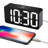 Alarm Clock For Bedroom, Large Big Numbers Display With Brightness Dimmer, Electric Bedside Desk Clock With USB Charging Port-2036385174
