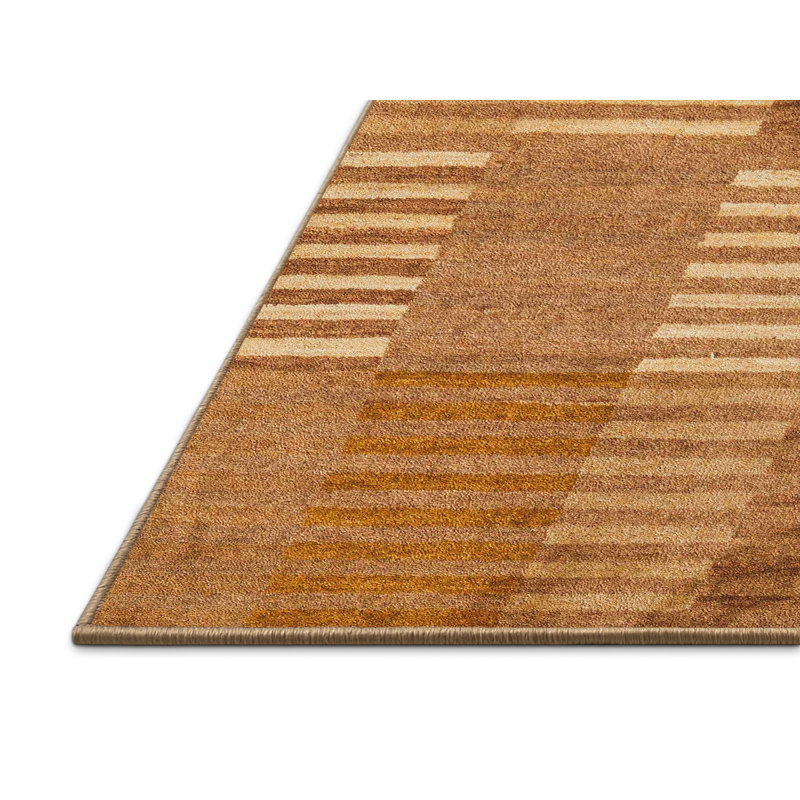 Wool Abstract Indoor Rug, Runner 2' x 5'