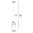 Alheidis 1 - Light LED Teardrop Pendant-478718308-478718309