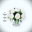 Silk Peony Arrangement in Vase