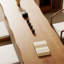 Table basse en noyer massif