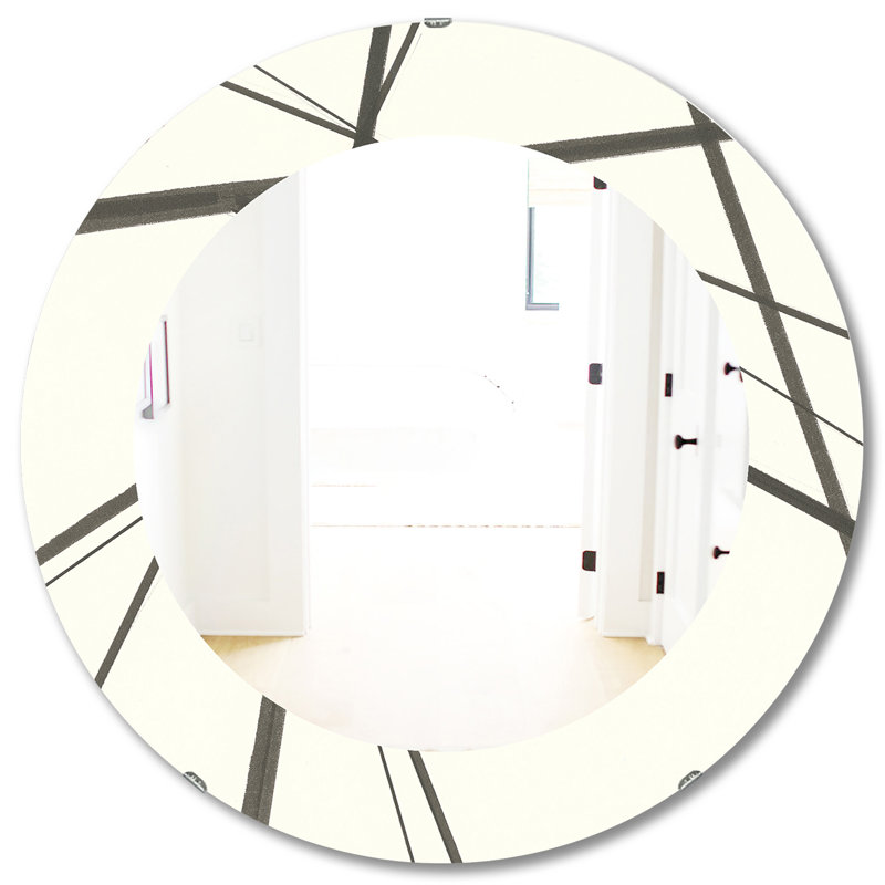 Miroir mural Minimalist III, H 31,5 po x l po