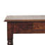 Bureau d'écriture en bois massif noyer de Californie, 1 tiroir, brun
