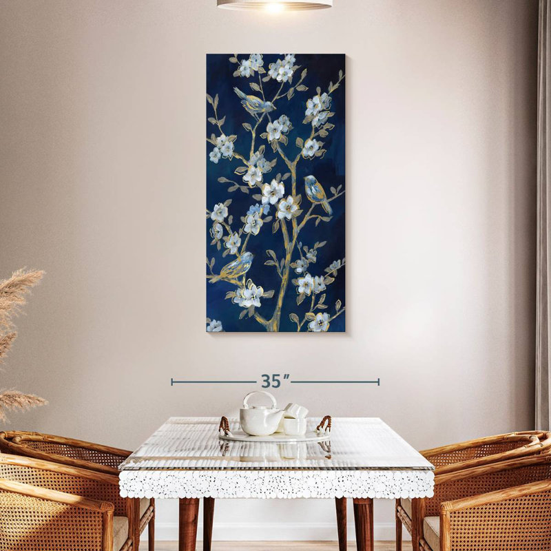 Harnek Indigo Spring II, 48" H x 24" W