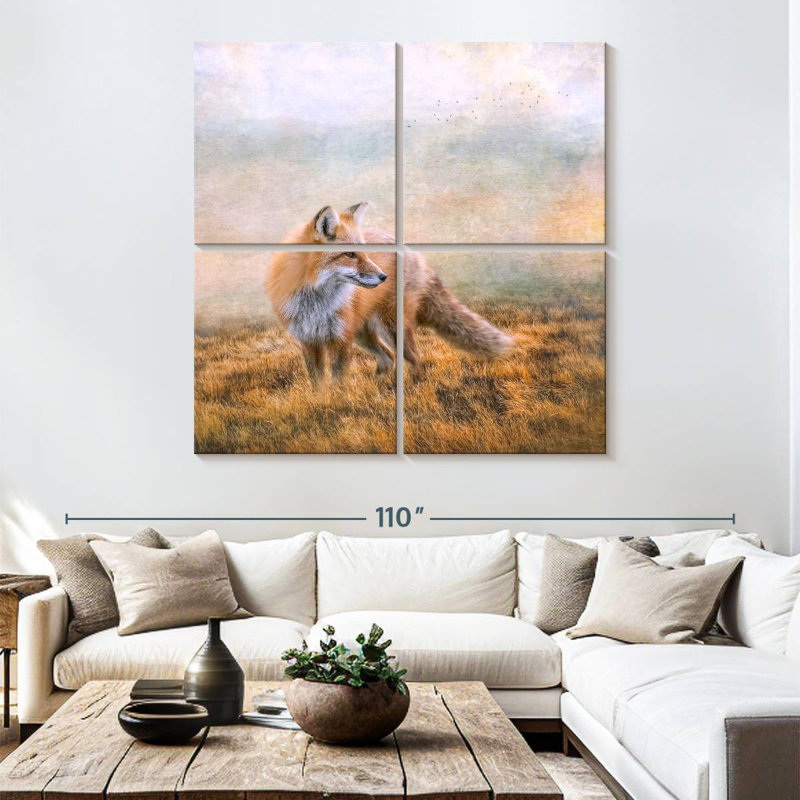 Brampt Seeking Mischief, 74" H x 74" W