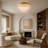 Modern 5 - Light Dimmable Flush Mount Lighting