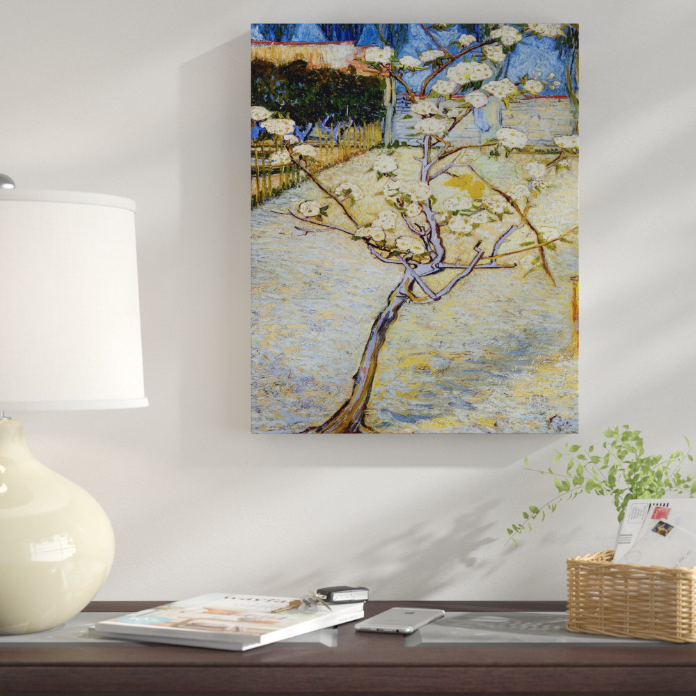 " Pear Tree In Blossom " by Vincent Van Gogh Vault W Artwork