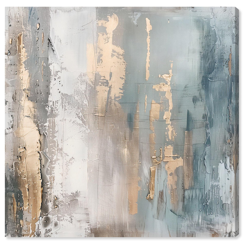 «Ebony Veil (V)», Toile Minimal Abstracts par Art Remedy, H 30 po x l 30 po x P 1,5 po, Toile tendue