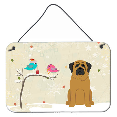 Christmas Dog Decorative Accent