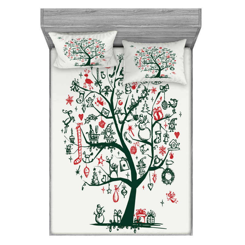Microfiber Sheet Set, Full Sheet Set with Fitted Sheet