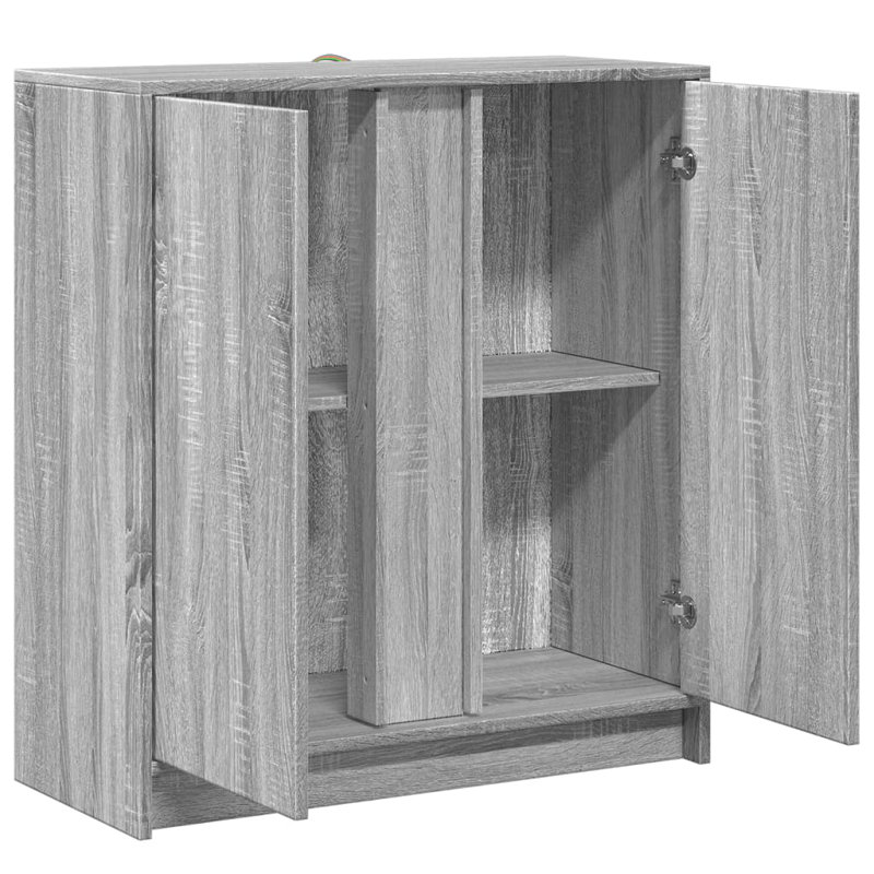 Sherille Accent Cabinet, Grey Sonoma