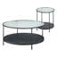 Ensemble de tables d'appoint 2 pièces Modern