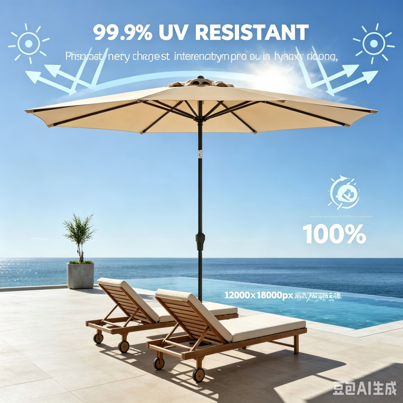 Parasol solaire pour patio