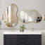 Ensemble de miroirs muraux en métal en forme de nuage-109723997-109723996
