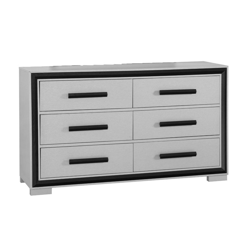 DRESSER NOIR GRIS ADELAIDE