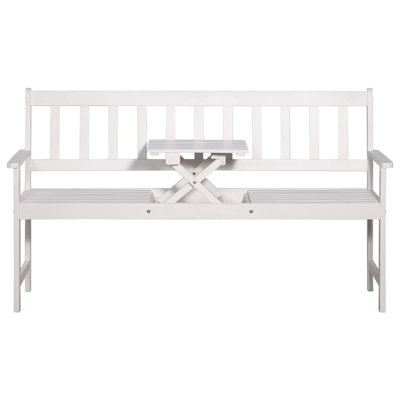 Garnich Solid Wood Acacia Outdoor Bench