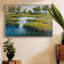 Marshland View III - reproduction sur toile avec cadre flottant-94354459-94354452