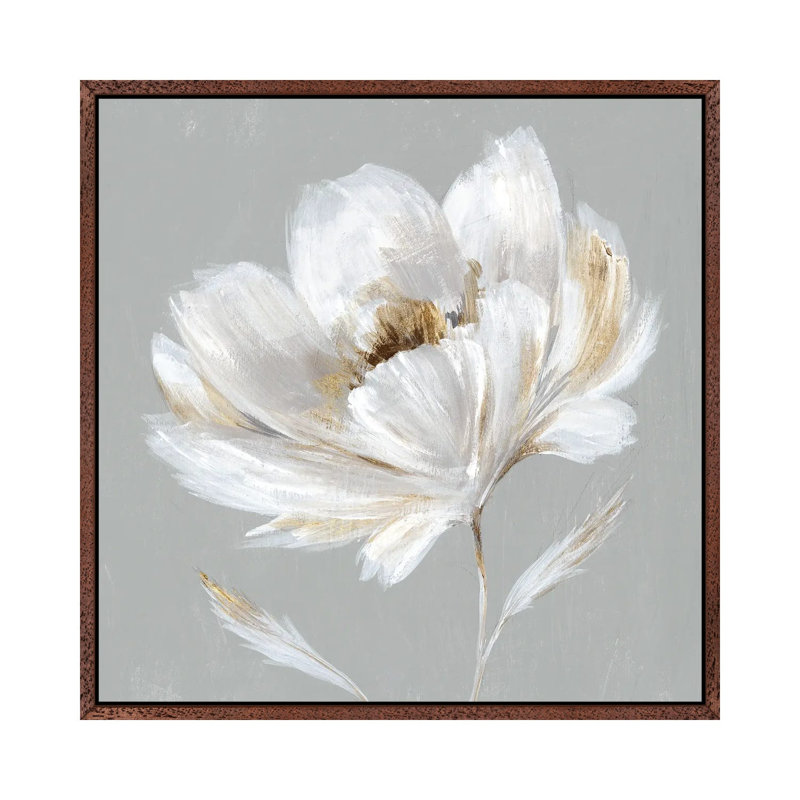 Sleeping Beauty II by Isabelle Z - Painting on Canvas, 93.98 cm H x 93.98 cm W, Classic Brown Wood Framed