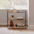 23.6" Modern 3-Tier Acrylic Bar Cart