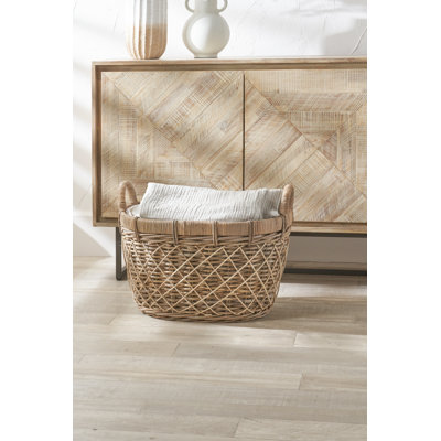 Hand Woven Laundry Hamper with Handles