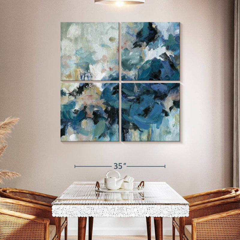 Avery Midnight Splash, 45" H x 45" W