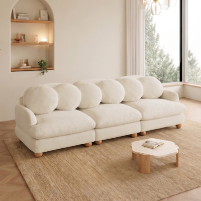 Canapé d'angle modulaire confortable