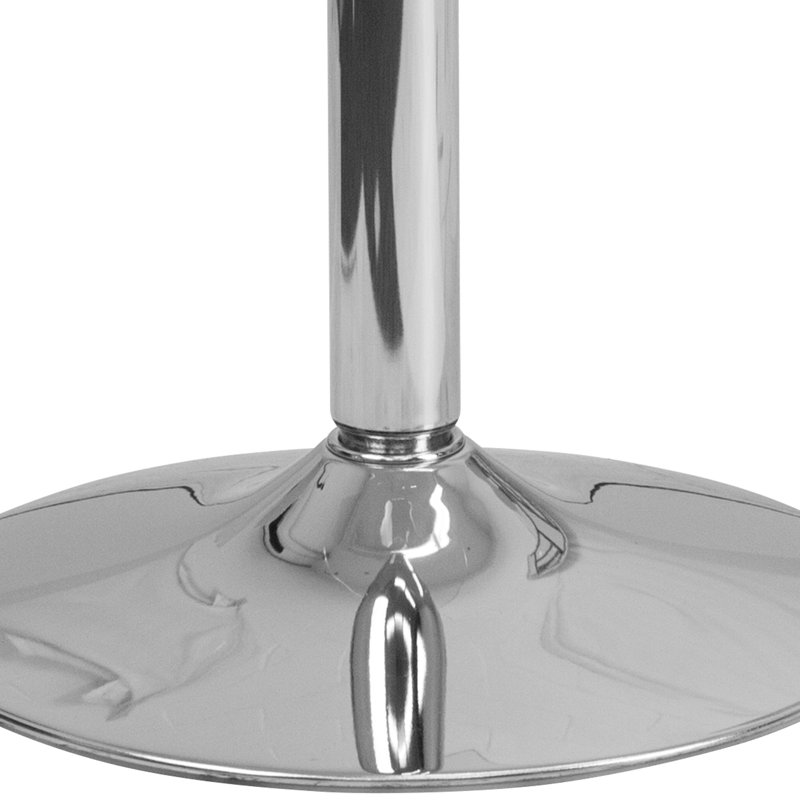Cudney Glass Top Metal Base Dining Table