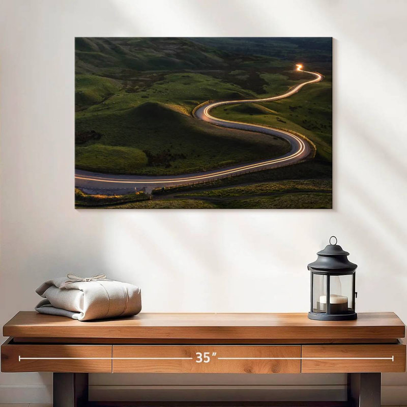 Sentier lumineux Alvord Country Road, H 16 po x l 24 po