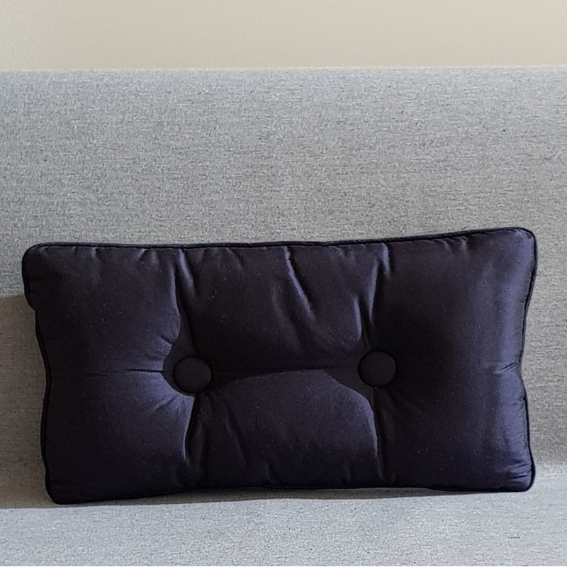 Sammy Rectangular Cushion, Ink Navy