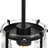 1-Light Small Pendant with Clear Glass Panels