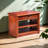6 Pair Solid Wood Shoe Storage Cabinet