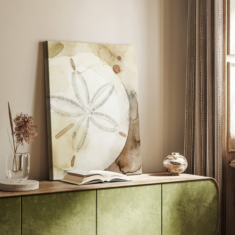 Dry Sand Dollar I - Gallery Cavas, H 18 po x l 12 po