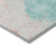 Machine Washable Indoor/Outdoor Xhevrie Teal Rug